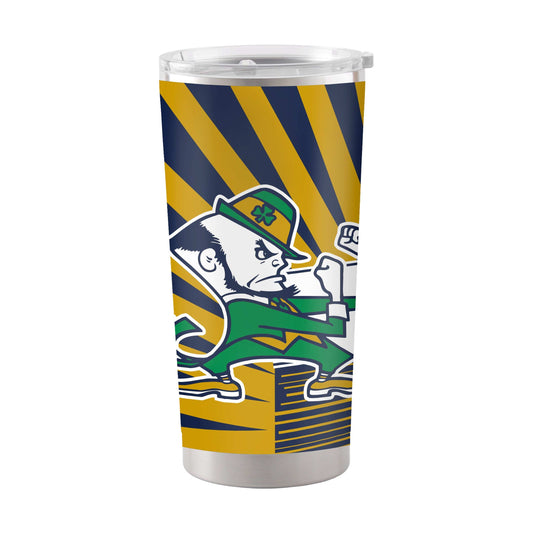 Notre Dame 20oz Mascot Stainless Steel Tumbler - Logo Brands - Flyclothing LLC