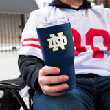Notre Dame 30oz Flipside Powder Coat Tumbler - Logo Brands - Flyclothing LLC