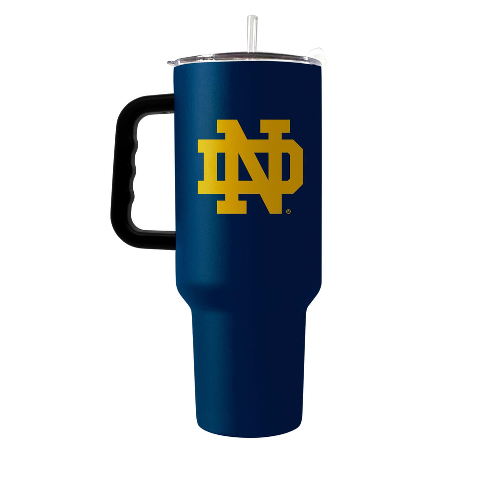 Notre Dame 40oz Flipside Powder Coat Tumbler - Logo Brands - Flyclothing LLC