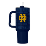Notre Dame 40oz Replay Powder Coat Tumbler - Logo Brands - Flyclothing LLC