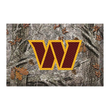 Washington Commanders Rubber Scraper Door Mat Camo - Washington Commanders