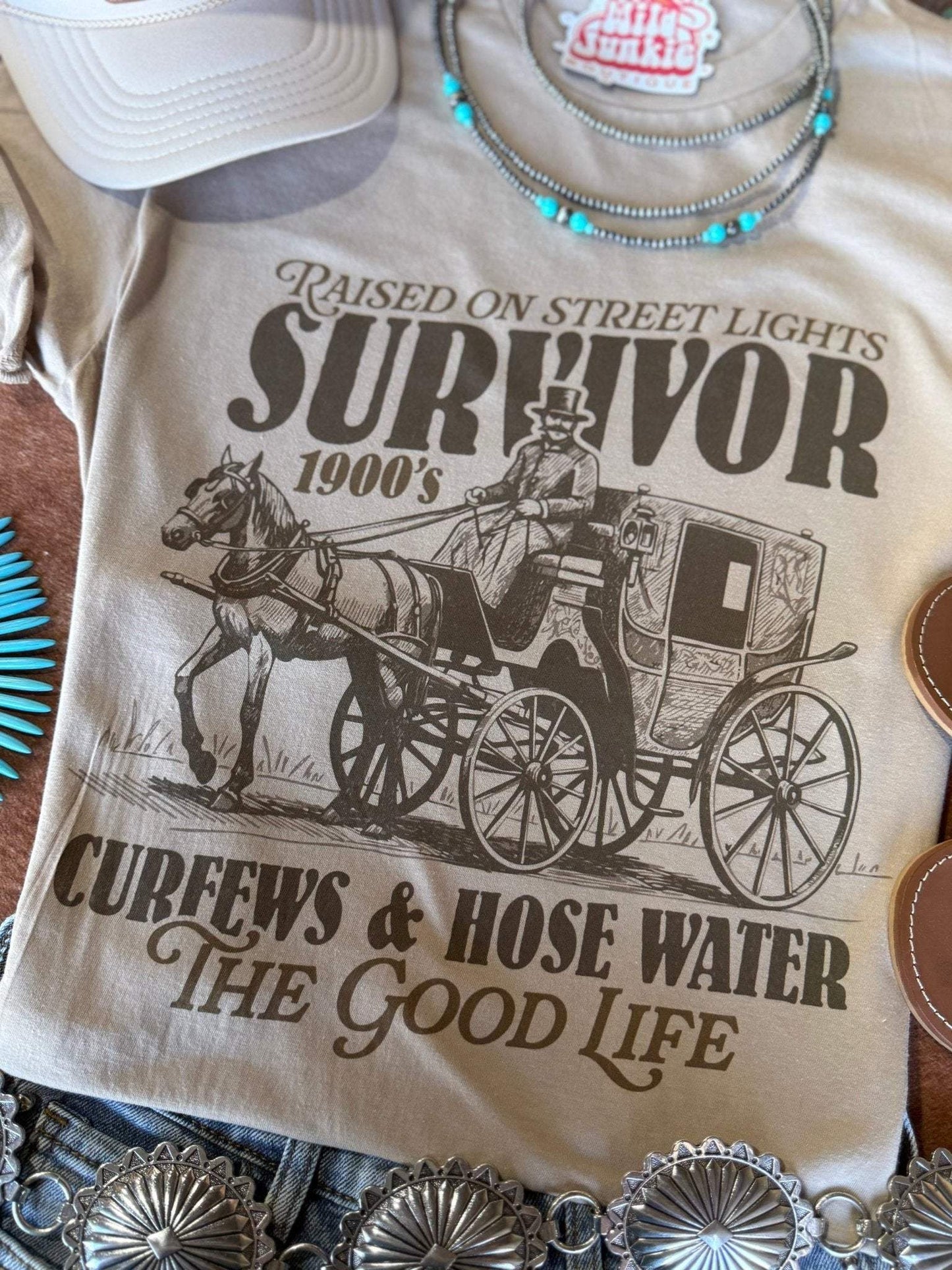 1900's Survivor Graphic Tee - Wild Junkie - Flyclothing LLC