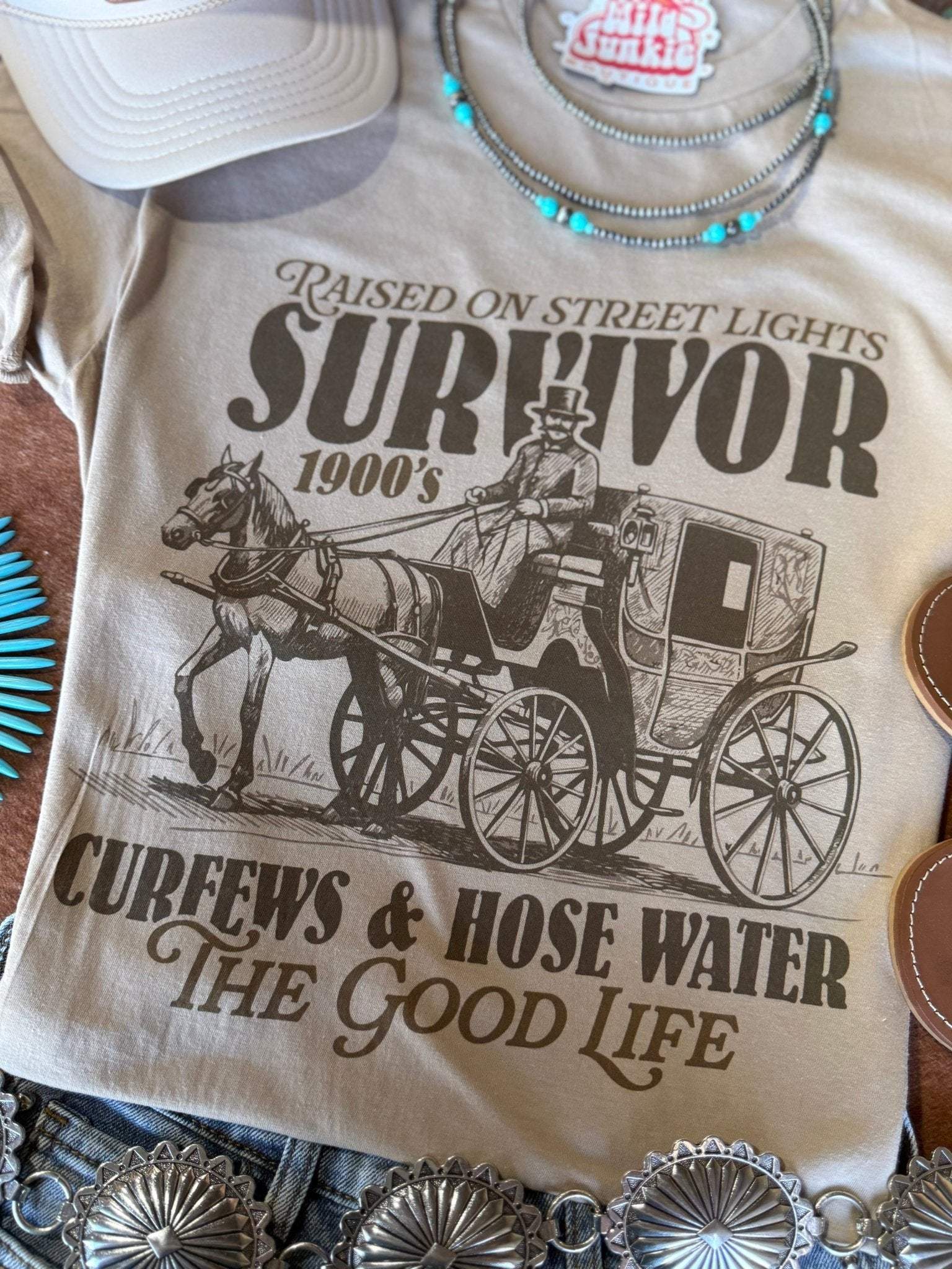 1900's Survivor Graphic Tee - Wild Junkie - Flyclothing LLC