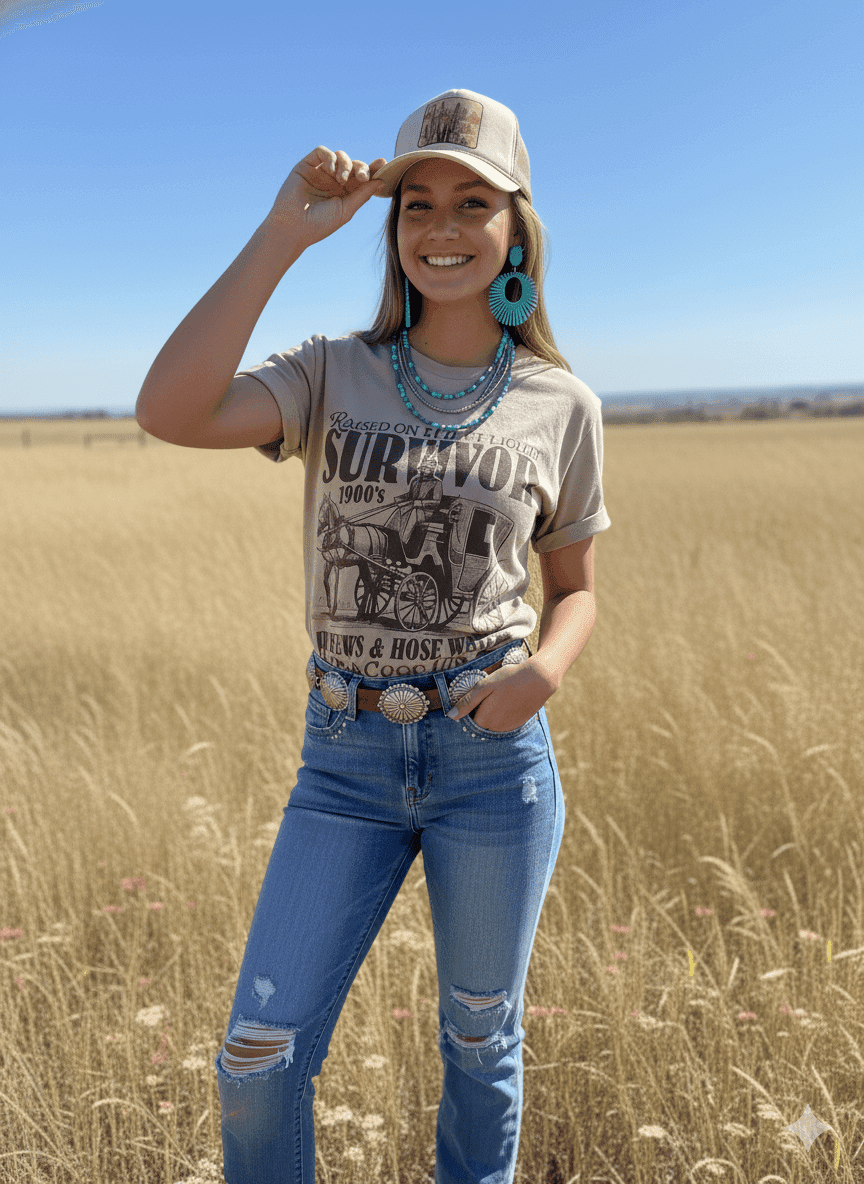 1900's Survivor Graphic Tee - Wild Junkie - Flyclothing LLC