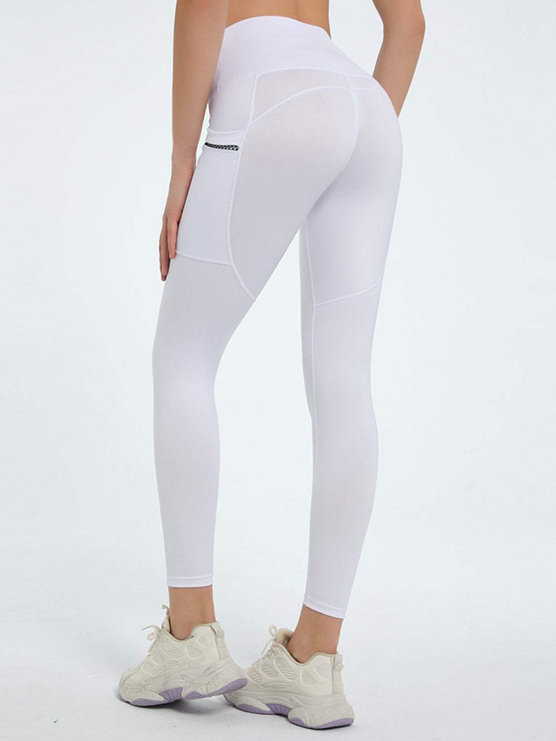 High Waist Active Leggings - Trendsi - Flyclothing LLC