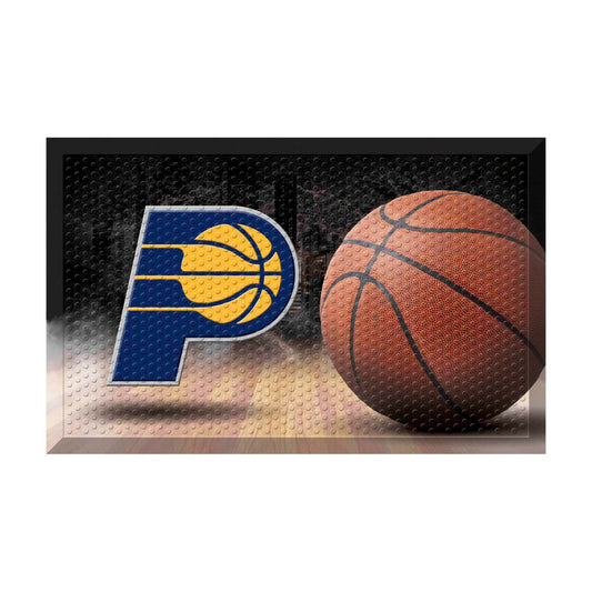 Indiana Pacers Rubber Scraper Door Mat - Indiana Pacers