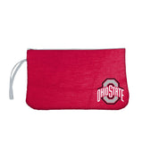 Ohio State Crosshatch Wristlet