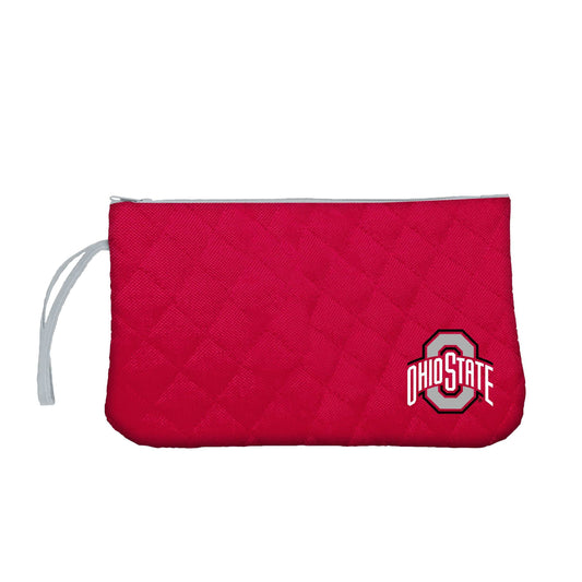 Ohio State Quilted Wristlet - Logo Brands - Flyclothing LLC