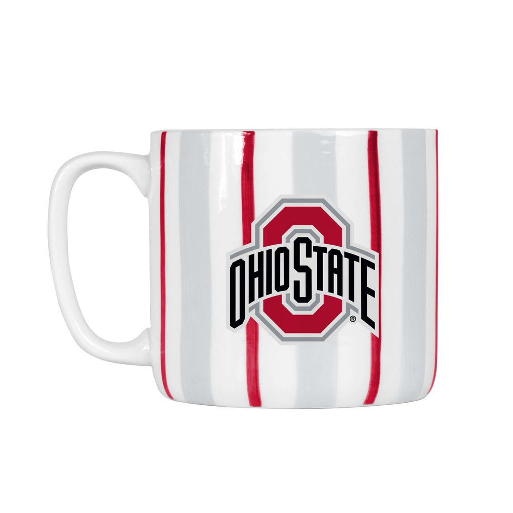 Ohio State 16oz Brushstroke Stripe Mug - Logo Brands - Flyclothing LLC