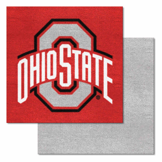 Ohio State University Team Carpet Tiles - Logo Brands - Flyclothing LLC