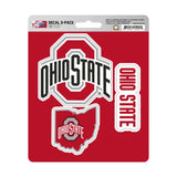 Ohio State University Decal 3-pk