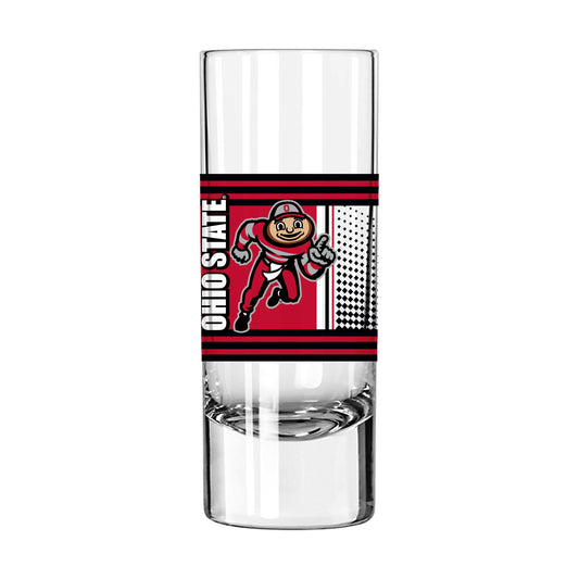 Ohio State 2.5oz Hero Shooter Glass - Logo Brands - Flyclothing LLC