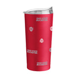 Ohio State 20oz Step And Repeat Powder Coat Tumbler