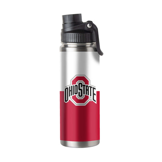 Ohio State Colorblock 21oz Twist Top Bottle - Logo Brands - Flyclothing LLC