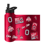 Ohio State 34oz Dreamweave Quencher Bottle - Logo Brands - Flyclothing LLC