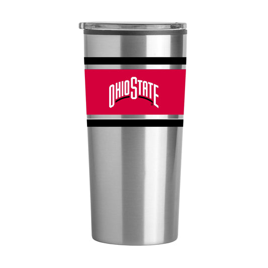 Ohio State Stripe 20 oz Fusion Tumbler - Logo Brands - Flyclothing LLC