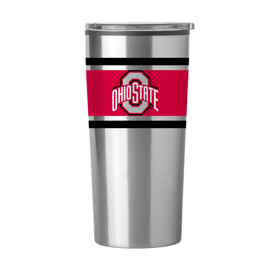 Ohio State Stripe 20 oz Fusion Tumbler - Logo Brands - Flyclothing LLC