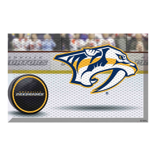 Nashville Predators Rubber Scraper Door Mat - Nashville Predators