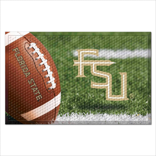 Florida State Seminoles Rubber Scraper Door Mat - Florida State