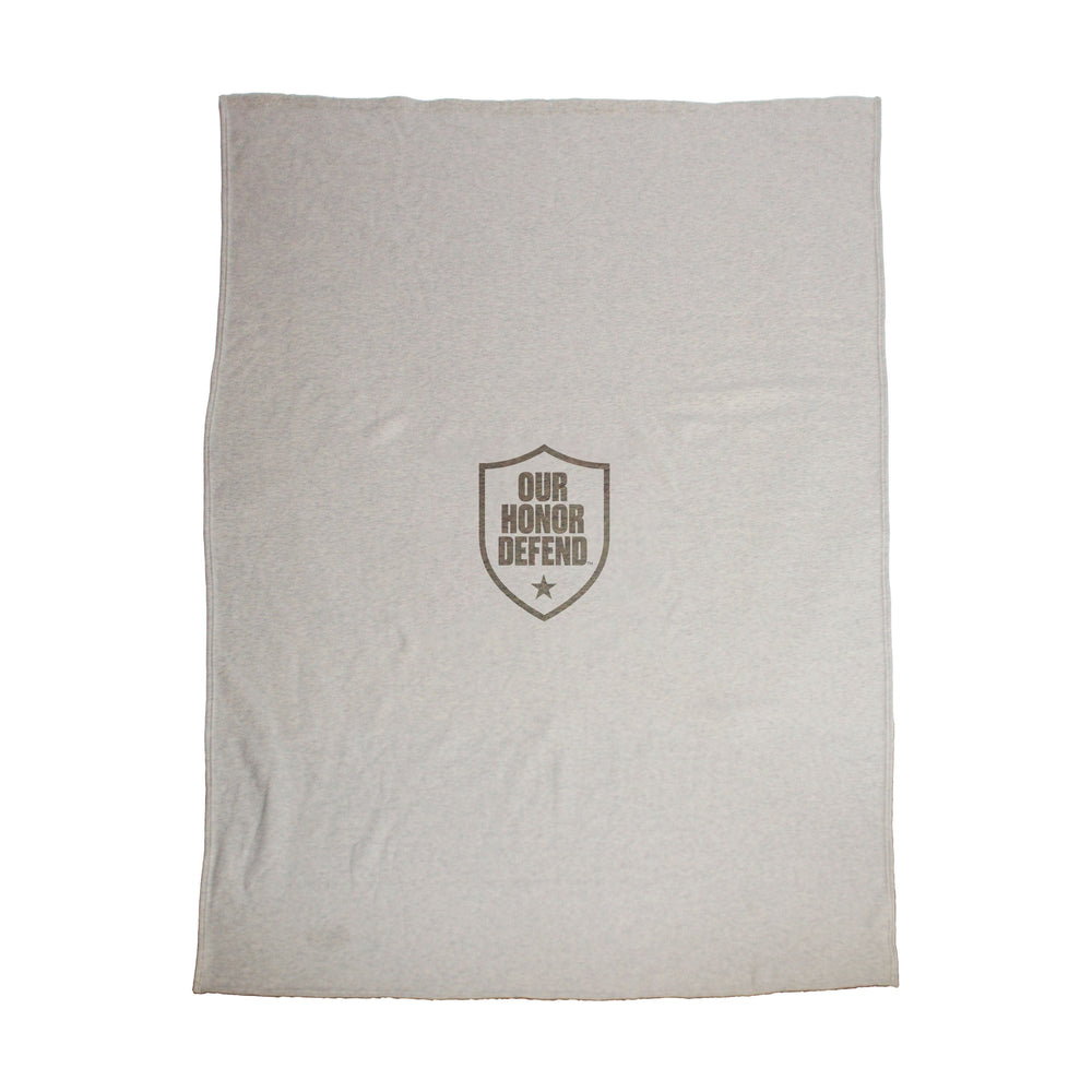 Ohio State Our Honor Defend Shield Sublimated Sweatshirt Blanket