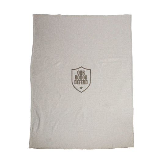 Ohio State Our Honor Defend Shield Sublimated Sweatshirt Blanket - Logo Brands - Flyclothing LLC