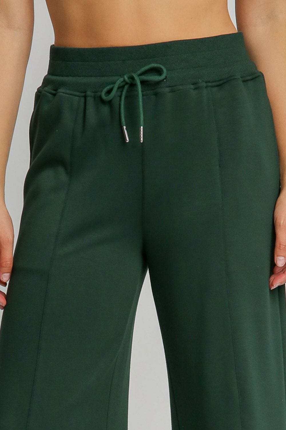 Umgee Full Size Drawstring Wide Leg Pants with Pockets - Trendsi - Flyclothing LLC