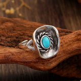 4 Piece Vintage Western Style Bull Head Rings - Trendsi - Flyclothing LLC