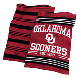 Oklahoma Colorblock Plush Blanket
