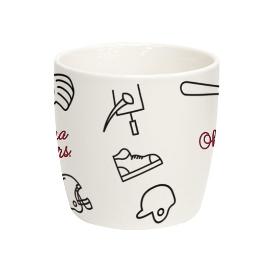 Oklahoma 18oz Multi-Sport Playmaker Mug - Logo Brands - Flyclothing LLC