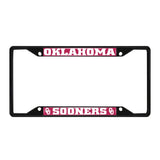 University of Oklahoma Black License Plate Frame
