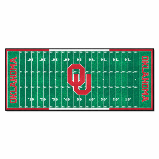 University of Oklahoma Football Field Runner - Logo Brands - Flyclothing LLC