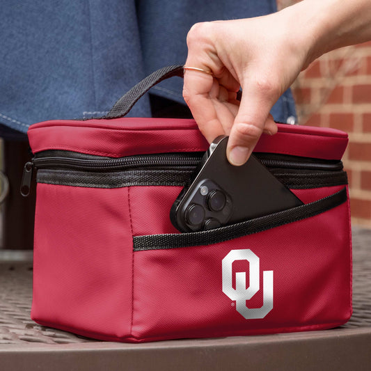 Oklahoma 6 Can Flex Cooler - Logo Brands - Flyclothing LLC
