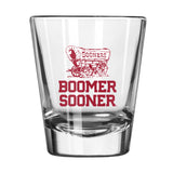Oklahoma 2oz Slogan Shot Glass