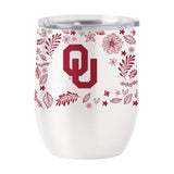 Oklahoma 16oz Botanical Stainless Curved Beverage