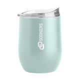 Oklahoma 16oz Vertical Powder Coat Curved Beverage