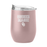 Oklahoma 16oz Stencil Powder Coat Curved Beverage