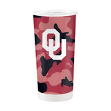 Oklahoma 20oz Camo Stainless Steel Tumbler