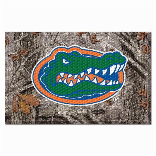 Florida Gators Rubber Scraper Door Mat Camo - Florida