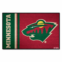 Minnesota Wild Starter Mat Accent Rug - 19in. x 30in., Uniform Design