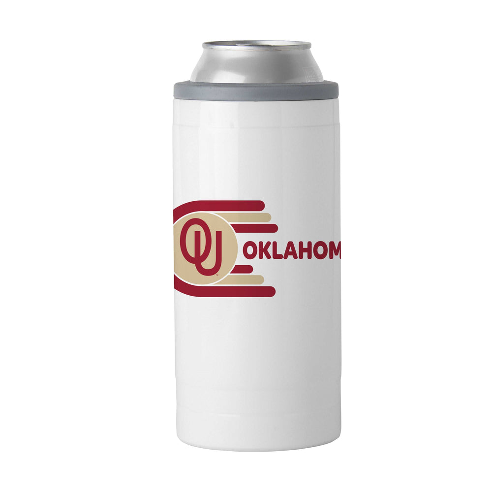 Oklahoma 12oz Whirl Slim Can Coolie - Logo Brands - Flyclothing LLC