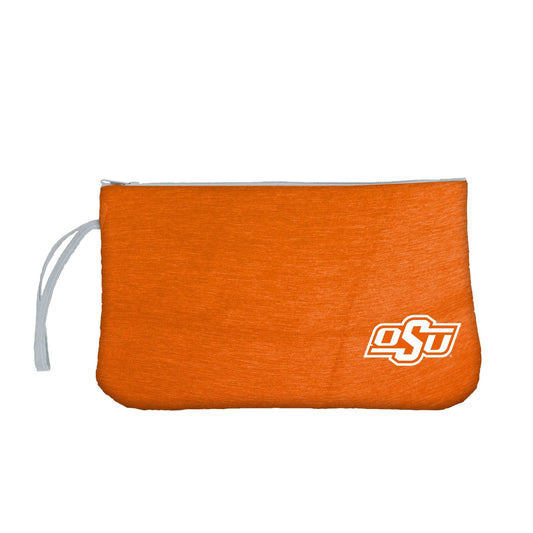 OK State Crosshatch Wristlet - Logo Brands - Flyclothing LLC