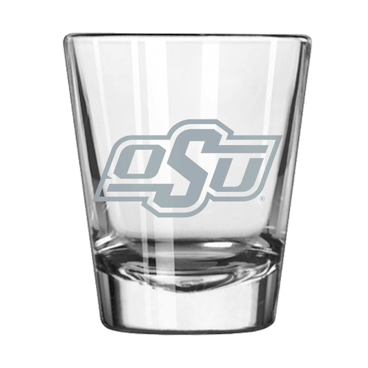 Oklahoma State 2oz Frost Shot Glass - Logo Brands - Flyclothing LLC