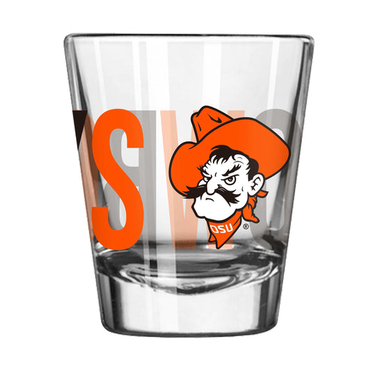 Oklahoma State 2oz Overtime Shot Glass - Logo Brands - Flyclothing LLC