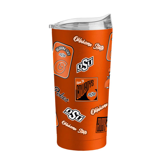 OK State 20oz Dreamweave Powder Coat Tumbler - Logo Brands - Flyclothing LLC