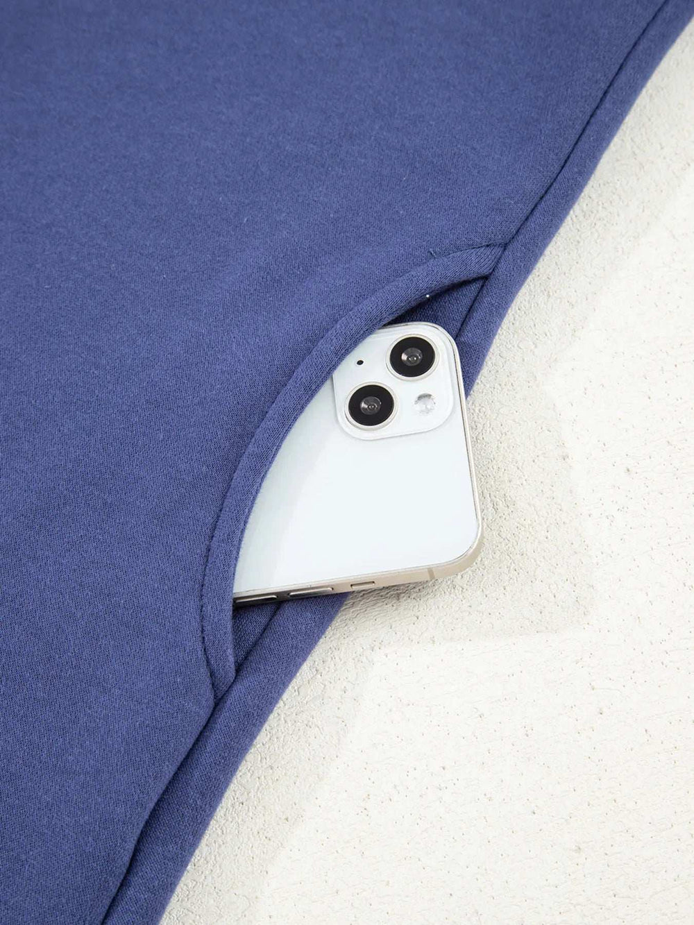 Fleece Lined Adjustable Drawstring Oversize Tunic Hoodie - Trendsi - Flyclothing LLC