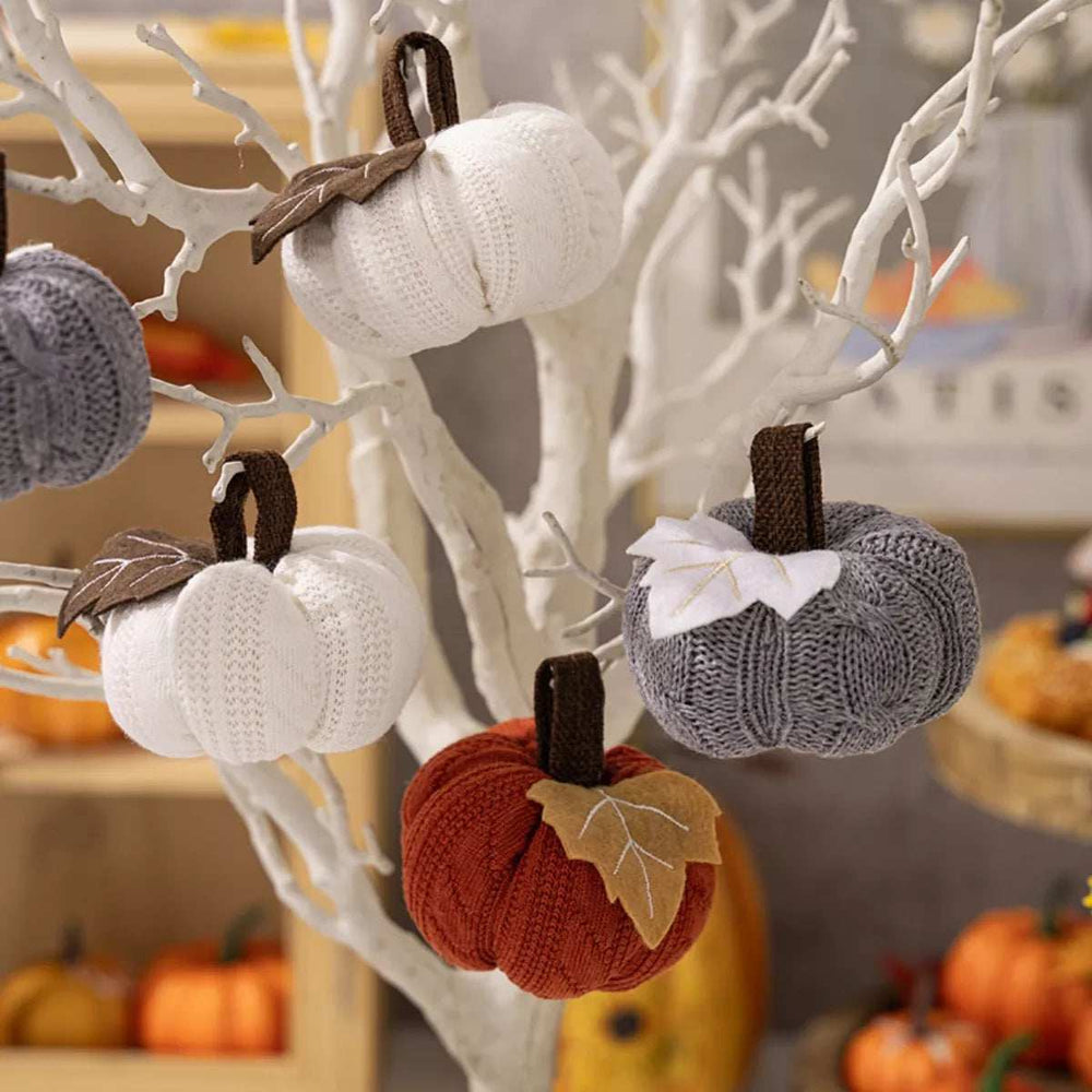 Knitted Pumpkin Decorative Ornaments - Trendsi - Flyclothing LLC