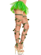 Ivy Shimmer Garter Leg Wraps - Leg Avenue - Flyclothing LLC