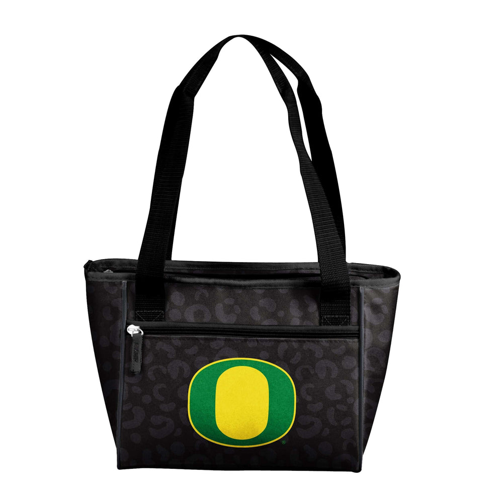 Oregon Leopard Print 16 Can Cooler Tote - Logo Brands - Flyclothing LLC