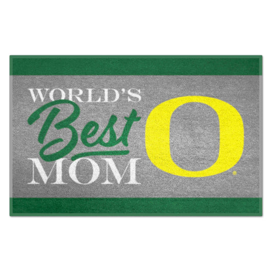 University of Oregon Starter Mat - World's Best Mom - Logo Brands - Flyclothing LLC
