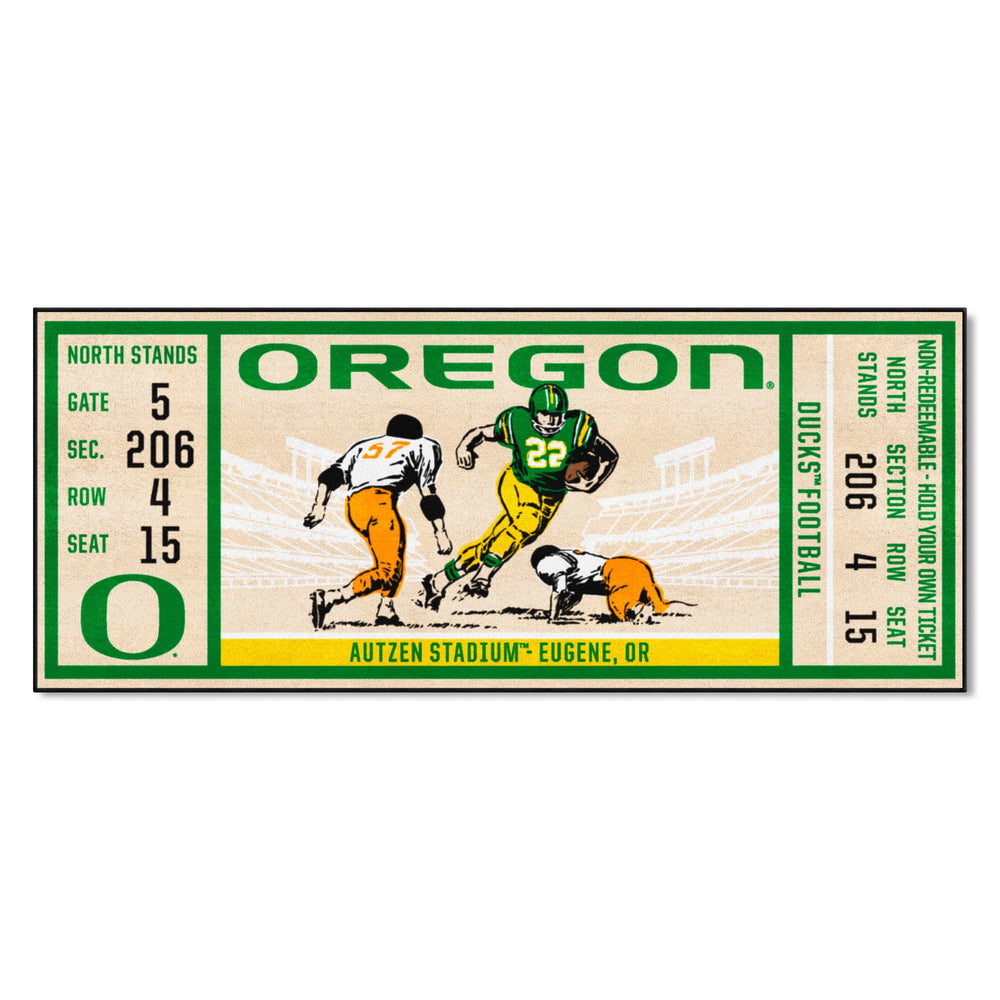 University of Oregon Ticket Runner - Logo Brands - Flyclothing LLC